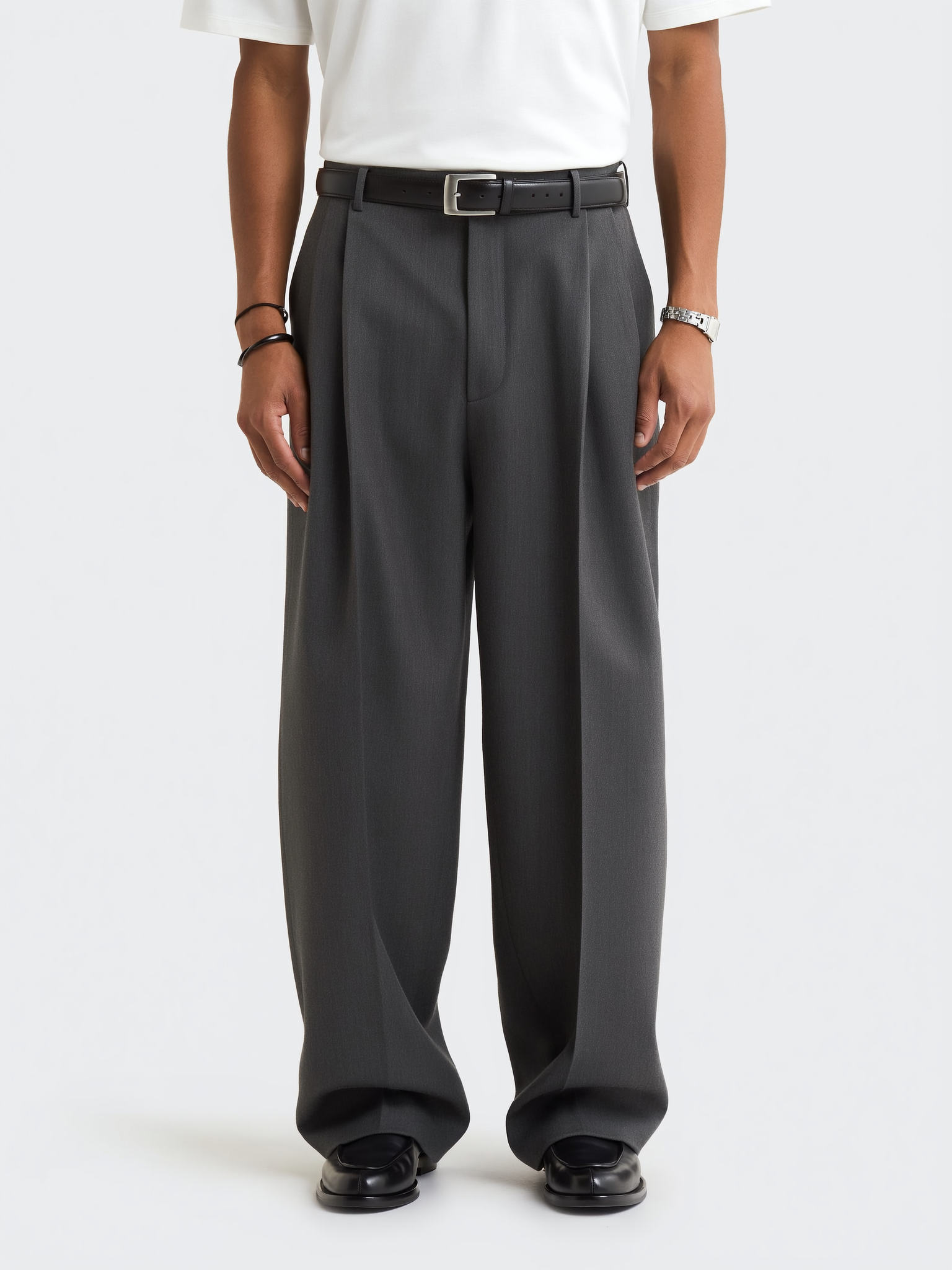 Grey trousers