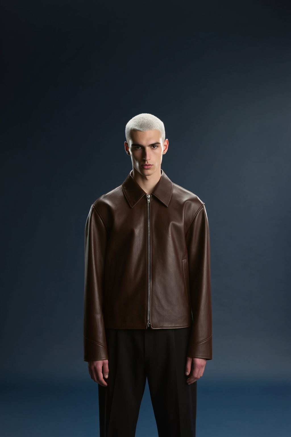 Dark Brown leather jacket