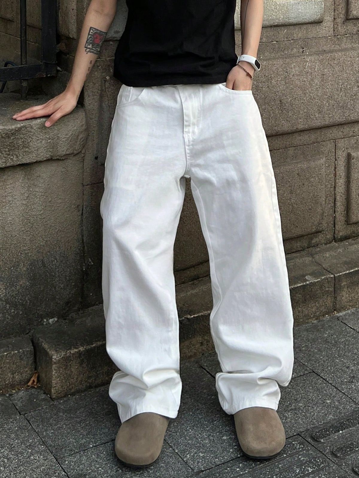 White denim
