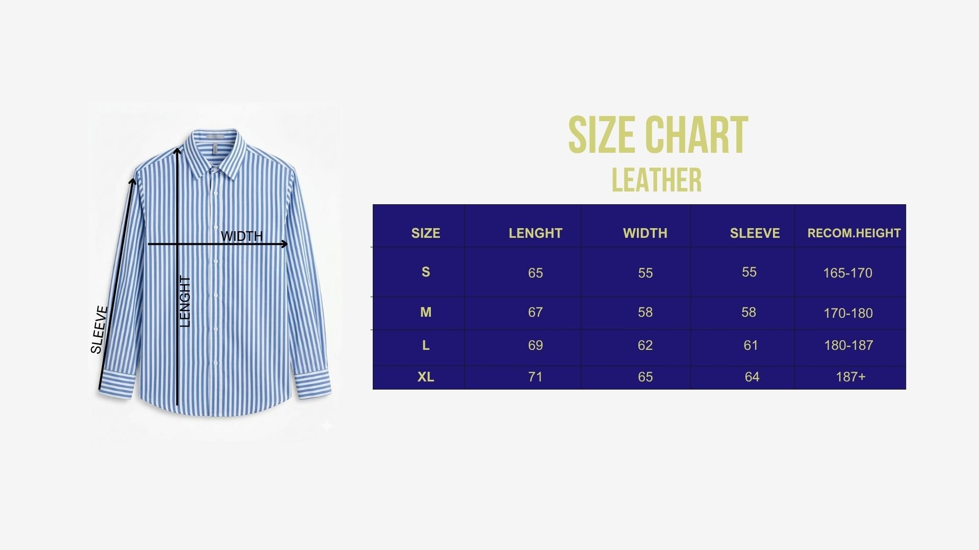 Blue stripe shirt