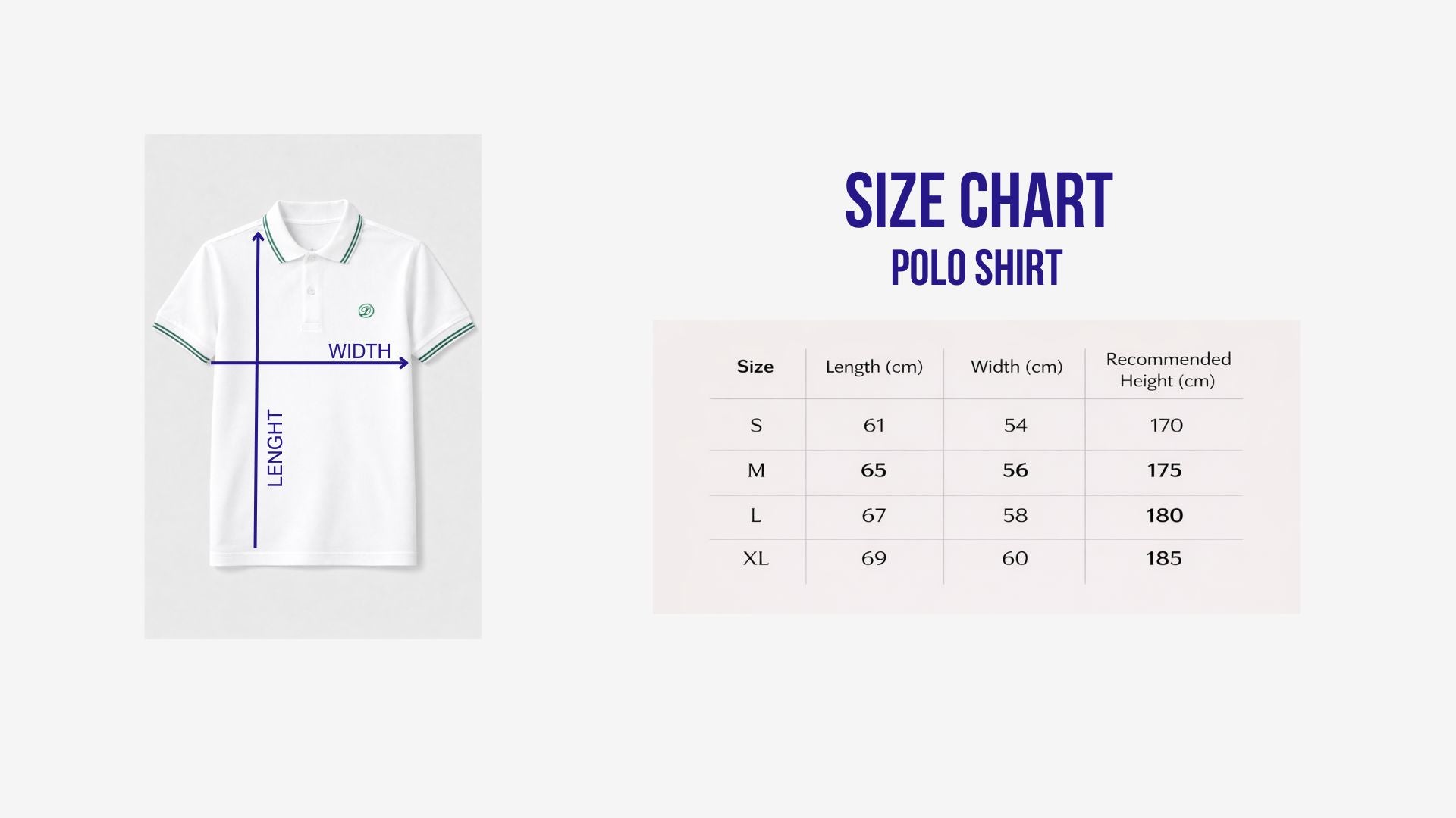 White polo shirt