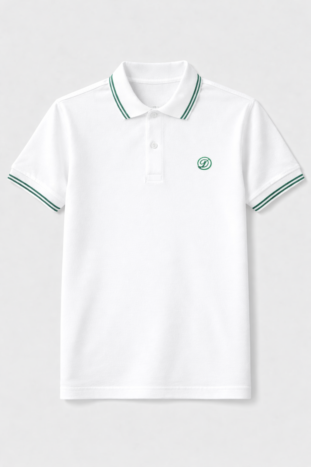 White polo shirt