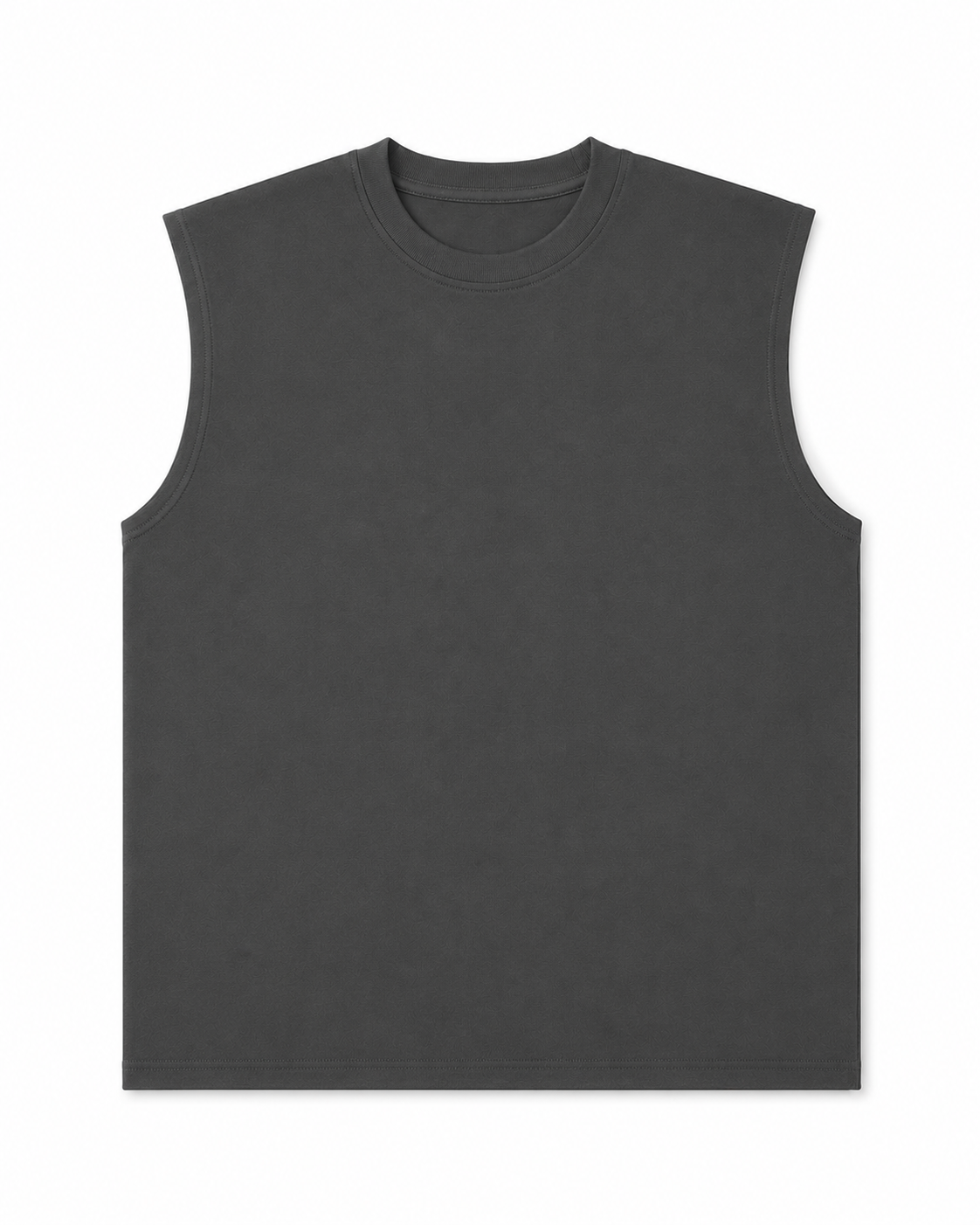 Dark grey top