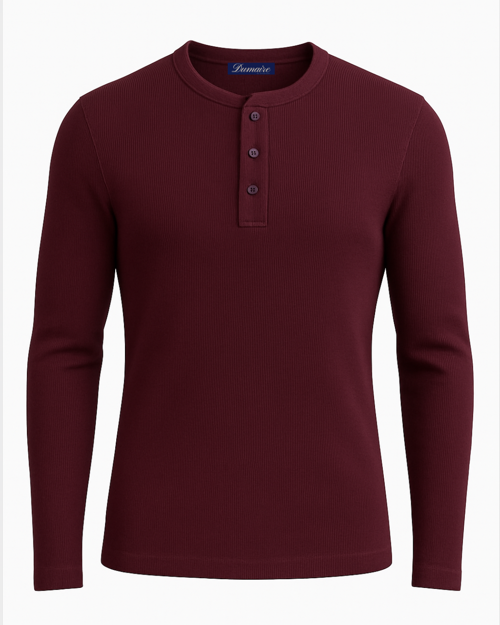 Burgundy Henley shirt