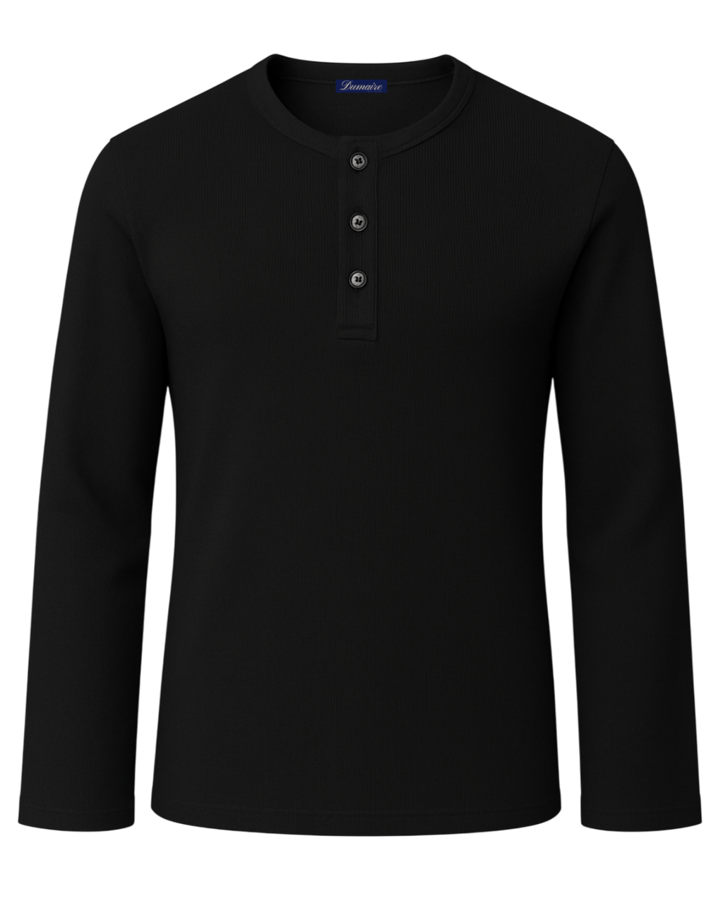 Black Henley shirt