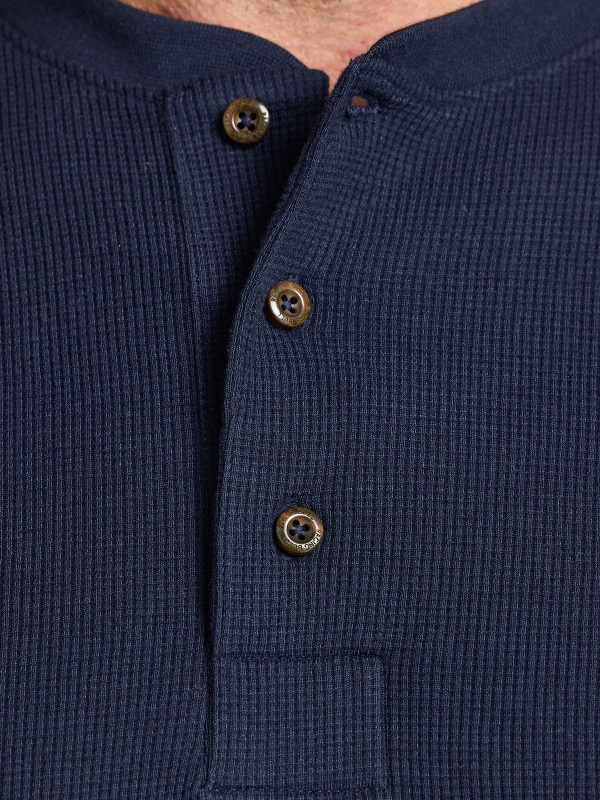 Navy Henley shirt
